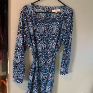 Loft Pattern Dress Large